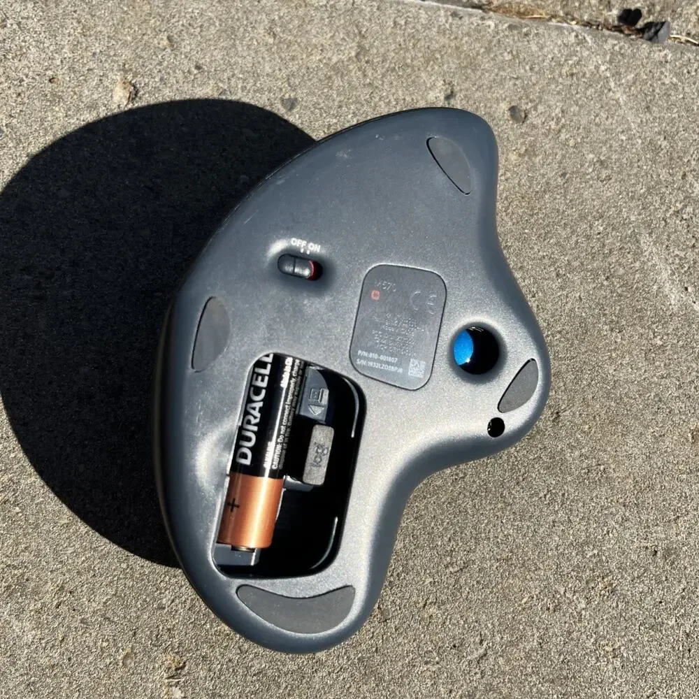 Logitech Logi M570 Wireless Trackball Mouse with USB Dongle